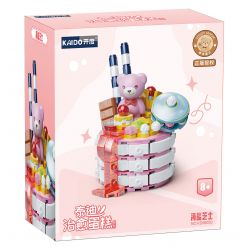 KAIDO KD99030 99030 BÁNH TEDDY CURE PHÔ MAI MUỐI BIỂN bộ đồ chơi xếp lắp ráp ghép mô hình