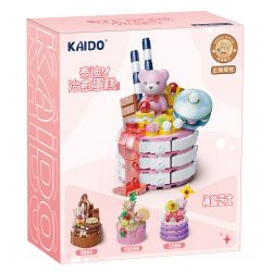 KAIDO KD99030 99030 BÁNH TEDDY CURE PHÔ MAI MUỐI BIỂN bộ đồ chơi xếp lắp ráp ghép mô hình