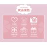 KAIDO KD99031 99031 BÁNH TEDDY CURE SỮA TRỨNG bộ đồ chơi xếp lắp ráp ghép mô hình