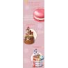 KAIDO KD99031 99031 BÁNH TEDDY CURE SỮA TRỨNG bộ đồ chơi xếp lắp ráp ghép mô hình