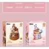 KAIDO KD99031 99031 BÁNH TEDDY CURE SỮA TRỨNG bộ đồ chơi xếp lắp ráp ghép mô hình