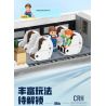 TOP TOY TC1211 1211 VŨ KHÍ LỢI HẠI CỦA CƯỜNG QUỐC TÀU CRH HARMONY bộ đồ chơi xếp lắp ráp ghép mô hình City RAILWAY HIGH-SPEED TRAIN Thành Phố 600 khối