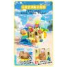 JAKI GK001 SPA THƯ GIÃN KAPIBARA bộ đồ chơi xếp lắp ráp ghép mô hình CAPYBARA