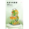 BALODY 21200 NGÔI NHÀ KẸO CẦU VỒNG bộ đồ chơi xếp lắp ráp ghép mô hình CANDY SHOP 498 khối