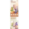 BALODY 21201 MACARON SAKURA bộ đồ chơi xếp lắp ráp ghép mô hình MACARONS SHOP 475 khối