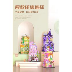 BALODY 21203 TAROT NGÔI SAO QUYẾN RŨ bộ đồ chơi xếp lắp ráp ghép mô hình TAROT HOUSE 472 khối