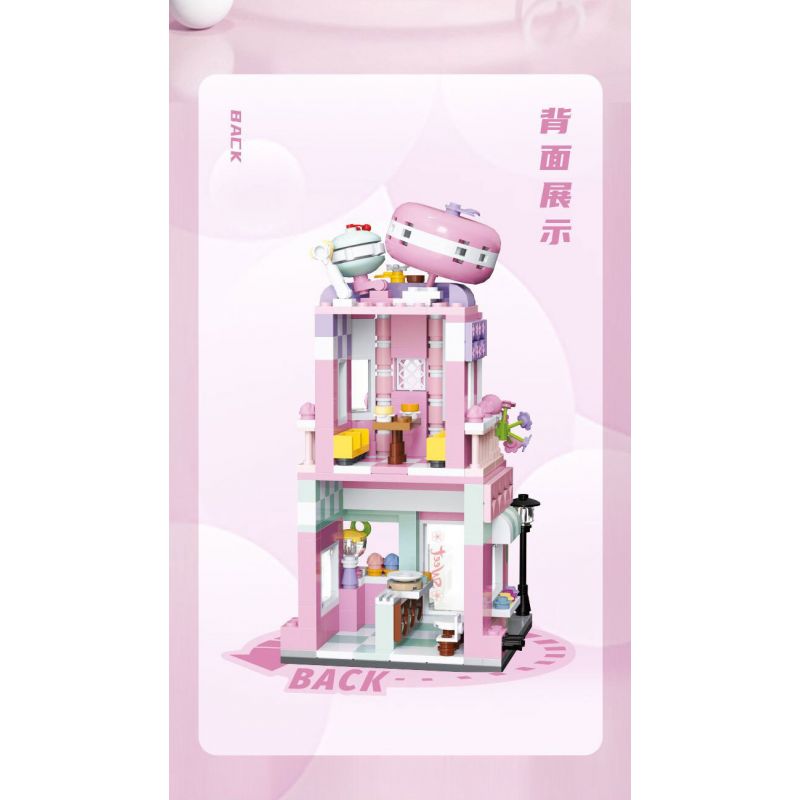 BALODY 21203 TAROT NGÔI SAO QUYẾN RŨ bộ đồ chơi xếp lắp ráp ghép mô hình TAROT HOUSE 472 khối