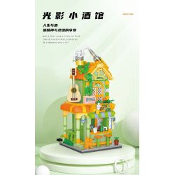 BALODY 21203 TAROT NGÔI SAO QUYẾN RŨ bộ đồ chơi xếp lắp ráp ghép mô hình TAROT HOUSE 472 khối