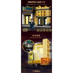 Kazi KY98735 98735 VÙNG ĐẤT HOA 6 LOẠI TÒA NHÀ THƯƠNG MẠI HULIAN KHÁCH SẠN GOLDEN EIGHT IMMORTALS HÒA BÌNH HONGLU SỐ 27 VƯỜN ZHIZHEN bộ đồ chơi xếp lắp ráp ghép mô hình Movie & Game Phim Và Trò Chơi 1015 khối