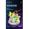 TOP TOY TC2106 2106 SÁNG TẠO CƠ KHÍ TRENDY PLAYER 3.0 CON BƯỚM BÍ ẨN ĐẦY MÀU SẮC bộ đồ chơi xếp lắp ráp ghép mô hình 830 khối