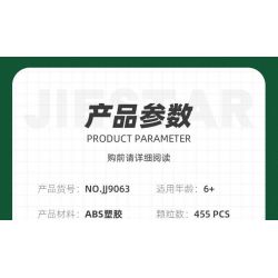 JIESTAR JJ9063 9063 TRUYỀN THUYẾT VỀ ZELDA VÀ URBOSA bộ đồ chơi xếp lắp ráp ghép mô hình Brickheadz ZELDA & URPOZA Nhân Vật Đầu To 455 khối