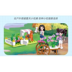 JIESTAR 59070 CÔ GÁI THÀNH THỊ 12 PHONG CÁCH bộ đồ chơi xếp lắp ráp ghép mô hình Girl DREAM TOWN Con Gái 411 khối