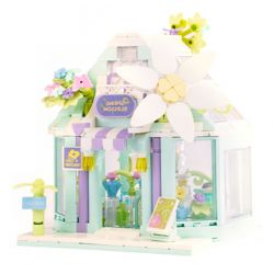 ZHEGAO DS1026 1026 CỬA HÀNG TNHH XIYUE MOMENT HOA NGÔN NGỮ MÙA XUÂN bộ đồ chơi xếp lắp ráp ghép mô hình SPRING LANGUAGE FLOWER