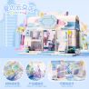 ZHEGAO DS1027 1027 CỬA HÀNG TNHH XIYUE MOMENT Ý TƯỞNG GIẶT ỦI XIA YUNDUO bộ đồ chơi xếp lắp ráp ghép mô hình LAUNDRY CONCEPT