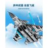 SEMBO 202248 MỘT QUỐC GIA HÙNG MẠNH MÁY BAY CHIẾN ĐẤU TRÊN TÀU SÂN J-15 bộ đồ chơi xếp lắp ráp ghép mô hình Military Army Quân Sự Bộ Đội 645 khối