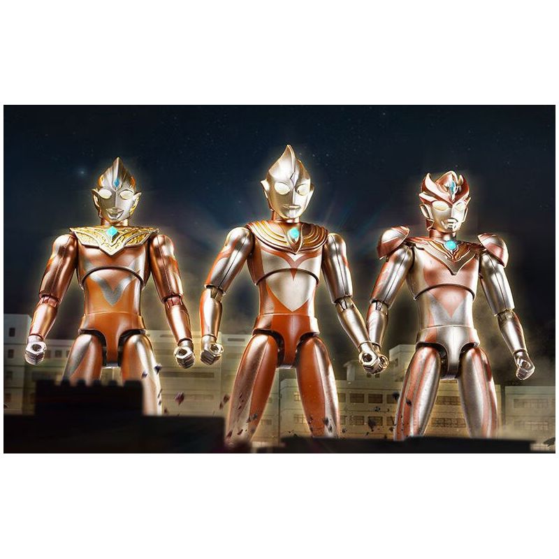 KEEPPLEY 75247 BỘ ĐỒ VÀNG ANH HÙNG SIÊU GIÁP THẮP SÁNG BÓNG TỐI! HÙNG! bộ đồ chơi xếp lắp ráp ghép mô hình Movie & Game ULTRA HERO Phim Và Trò Chơi