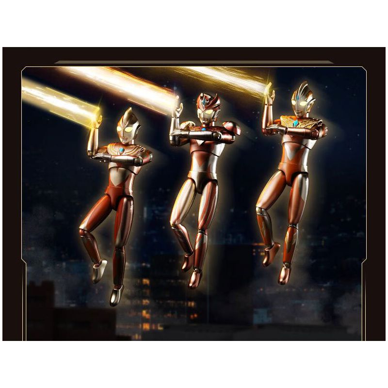 KEEPPLEY 75247 BỘ ĐỒ VÀNG ANH HÙNG SIÊU GIÁP THẮP SÁNG BÓNG TỐI! HÙNG! bộ đồ chơi xếp lắp ráp ghép mô hình Movie & Game ULTRA HERO Phim Và Trò Chơi