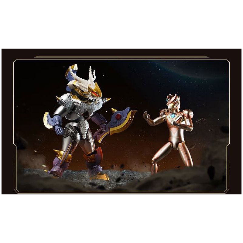 KEEPPLEY 75247 BỘ ĐỒ VÀNG ANH HÙNG SIÊU GIÁP THẮP SÁNG BÓNG TỐI! HÙNG! bộ đồ chơi xếp lắp ráp ghép mô hình Movie & Game ULTRA HERO Phim Và Trò Chơi