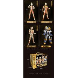 KEEPPLEY 75247 BỘ ĐỒ VÀNG ANH HÙNG SIÊU GIÁP THẮP SÁNG BÓNG TỐI! HÙNG! bộ đồ chơi xếp lắp ráp ghép mô hình Movie & Game ULTRA HERO Phim Và Trò Chơi