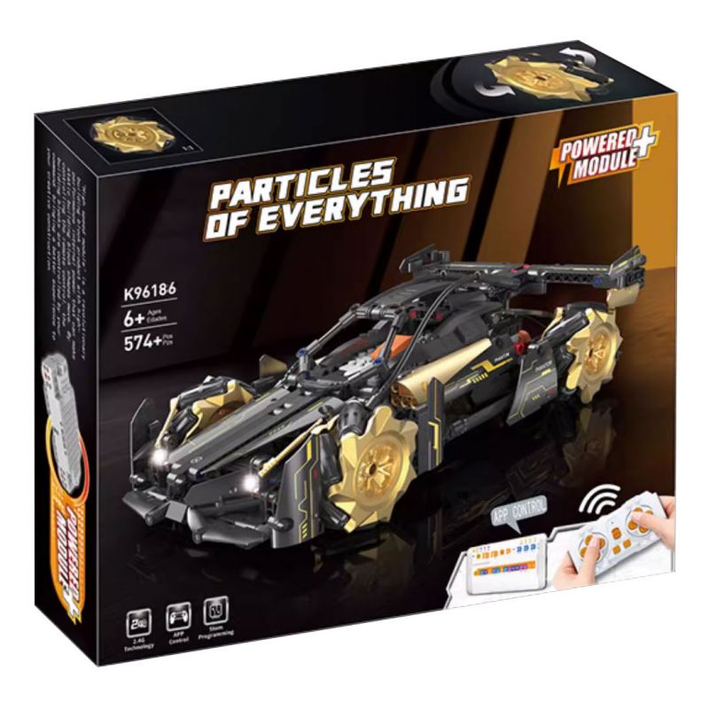 KAIYU KEEYEE WORLD K96186 96186 DIỄN VIÊN ĐÓNG THẾ DRIFT XE THỂ THAO bộ đồ chơi xếp lắp ráp ghép mô hình Technic PARTICLES OF EVERYTHING Kỹ Thuật Công Nghệ Cao Mô Hình Phương Tiện 574 khối