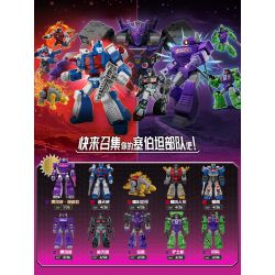 BLOKEES 71104 TRANSFORMERS STAR EDITION PHẦN 4 TAN VỠ THỜI GIAN VÀ KHÔNG bộ đồ chơi xếp lắp ráp ghép mô hình Movie & Game Phim Và Trò Chơi