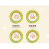 DOUBLE HEIGHT 60523 BURGER MEOW DỄ THƯƠNG bộ đồ chơi xếp lắp ráp ghép mô hình CUTE PET SERIES 857 khối