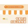 DOUBLE HEIGHT 60523 BURGER MEOW DỄ THƯƠNG bộ đồ chơi xếp lắp ráp ghép mô hình CUTE PET SERIES 857 khối