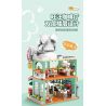 DOUBLE HEIGHT 60524 QUÁN CÀ PHÊ VƯƠNG bộ đồ chơi xếp lắp ráp ghép mô hình CUTE PET SERIES 972 khối