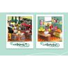 DOUBLE HEIGHT 60524 QUÁN CÀ PHÊ VƯƠNG bộ đồ chơi xếp lắp ráp ghép mô hình CUTE PET SERIES 972 khối