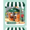 DOUBLE HEIGHT 60524 QUÁN CÀ PHÊ VƯƠNG bộ đồ chơi xếp lắp ráp ghép mô hình CUTE PET SERIES 972 khối