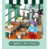 DOUBLE HEIGHT 60524 QUÁN CÀ PHÊ VƯƠNG bộ đồ chơi xếp lắp ráp ghép mô hình CUTE PET SERIES 972 khối