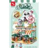 DOUBLE HEIGHT 60524 QUÁN CÀ PHÊ VƯƠNG bộ đồ chơi xếp lắp ráp ghép mô hình CUTE PET SERIES 972 khối
