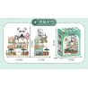DOUBLE HEIGHT 60524 QUÁN CÀ PHÊ VƯƠNG bộ đồ chơi xếp lắp ráp ghép mô hình CUTE PET SERIES 972 khối