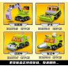 MINGDI LEIBAO K0973 0973 CƠ KHÍ KỸ THUẬT bộ đồ chơi xếp lắp ráp ghép mô hình Military Army ENGINEERING MECHA Quân Sự Bộ Đội 699 khối