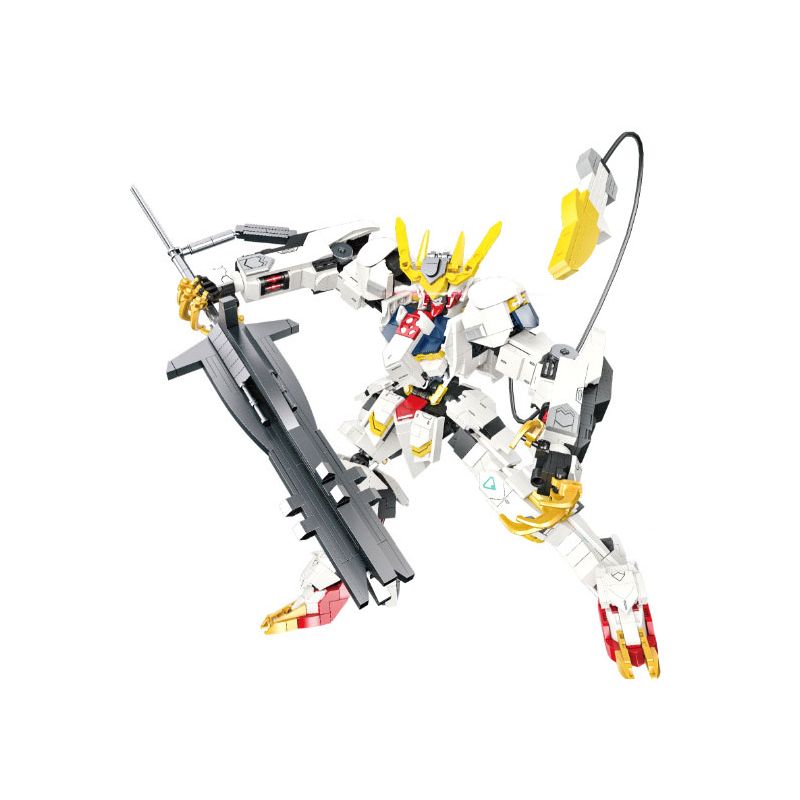 JIESTAR 58196 non  CHIẾN TRANH GIỮA CÁC VÌ SAO HOÀNG ĐẾ SIRIUS bộ đồ chơi xếp lắp ráp ghép mô hình Movie & Game LUPUS REX IRON-BLOODED Phim Và Trò Chơi 1593 khối