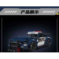 MouldKing 15073 Mould King 15073 RÀO CHẮN XE KÉO MUSTANG ĐÃ ĐƯỢC BIẾN ĐỔI bộ đồ chơi xếp lắp ráp ghép mô hình Technic Kỹ Thuật Công Nghệ Cao Mô Hình Phương Tiện 786 khối