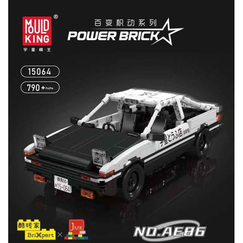 MouldKing 15064 Mould King 15064 AE86 bộ đồ chơi xếp lắp ráp ghép mô hình Technic Kỹ Thuật Công Nghệ Cao Mô Hình Phương Tiện 790 khối