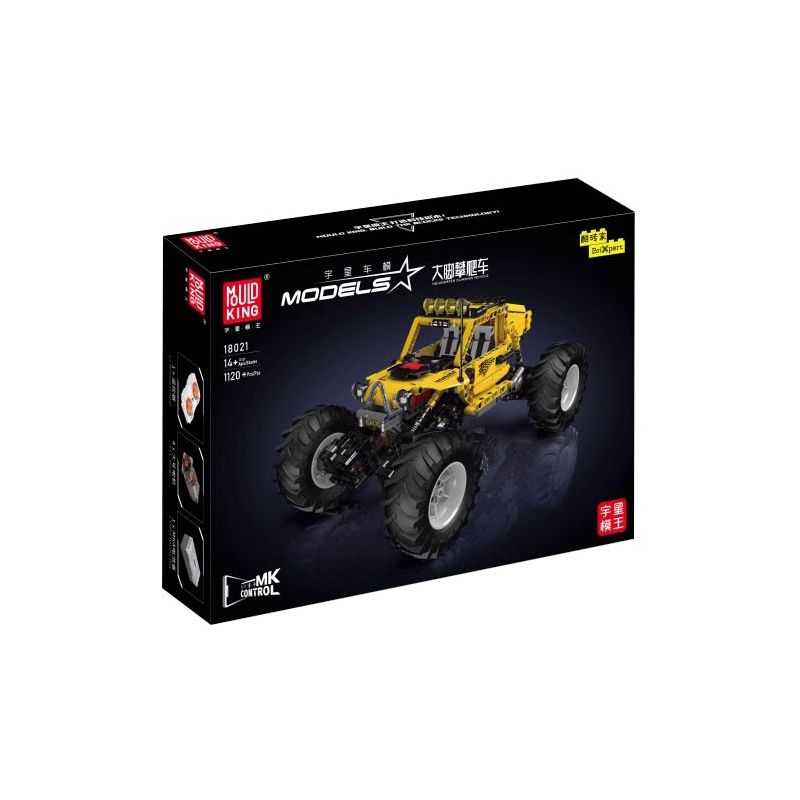 MouldKing 18021 Mould King 18021 XE LEO NÚI BIGFOOT bộ đồ chơi xếp lắp ráp ghép mô hình Technic MONSTER CLIMBING VEHICLE Kỹ Thuật Công Nghệ Cao Mô Hình Phương Tiện 1120 khối