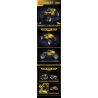 MouldKing 18021 Mould King 18021 XE LEO NÚI BIGFOOT bộ đồ chơi xếp lắp ráp ghép mô hình Technic MONSTER CLIMBING VEHICLE Kỹ Thuật Công Nghệ Cao Mô Hình Phương Tiện 1120 khối
