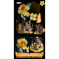 JMBRICKLAYER 20145 FUNIFY W9200 9200 HOA BIẾN 6 LOẠI BÊN KIA VẦNG TRĂNG TRÒN NGƯỜI TÌNH KHẾ ƯỚC NGHE HƯƠNG YÊU MƠ MỘNG NỞ RỘ LỜI MỞ ĐẦU TUỔI TRẺ SƯƠNG MÙ LẶNG LẼ bộ đồ chơi xếp lắp ráp ghép mô hình Arts & Crafts VARIABLE BLOSSOM