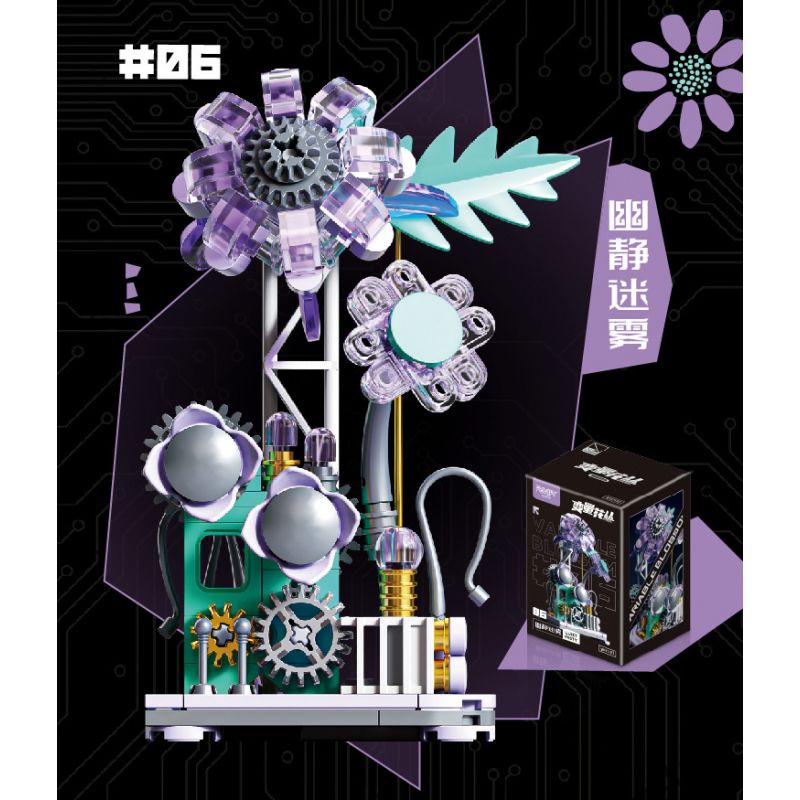 JMBRICKLAYER 20145 FUNIFY W9200 9200 HOA BIẾN 6 LOẠI BÊN KIA VẦNG TRĂNG TRÒN NGƯỜI TÌNH KHẾ ƯỚC NGHE HƯƠNG YÊU MƠ MỘNG NỞ RỘ LỜI MỞ ĐẦU TUỔI TRẺ SƯƠNG MÙ LẶNG LẼ bộ đồ chơi xếp lắp ráp ghép mô hình Arts & Crafts VARIABLE BLOSSOM