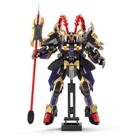 WANGAO 288029 QUỐC CHAO MECHA THẦN CHIẾN TRANH LU BU VÔ SONG TRÊN THẾ GIỚI bộ đồ chơi xếp lắp ráp ghép mô hình