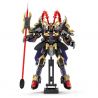 WANGAO 288029 QUỐC CHAO MECHA THẦN CHIẾN TRANH LU BU VÔ SONG TRÊN THẾ GIỚI bộ đồ chơi xếp lắp ráp ghép mô hình
