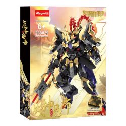 WANGAO 288029 QUỐC CHAO MECHA THẦN CHIẾN TRANH LU BU VÔ SONG TRÊN THẾ GIỚI bộ đồ chơi xếp lắp ráp ghép mô hình