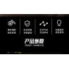 WANGAO 288029 QUỐC CHAO MECHA THẦN CHIẾN TRANH LU BU VÔ SONG TRÊN THẾ GIỚI bộ đồ chơi xếp lắp ráp ghép mô hình