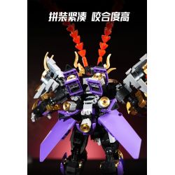 WANGAO 288029 QUỐC CHAO MECHA THẦN CHIẾN TRANH LU BU VÔ SONG TRÊN THẾ GIỚI bộ đồ chơi xếp lắp ráp ghép mô hình