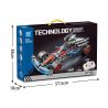 LEIBAO 8393 CÔNG NGHỆ ĐIỀU KHIỂN TỪ XA ĐUA XE THỨC SKYFIRE OPTIMUS PRIME bộ đồ chơi xếp lắp ráp ghép mô hình Technic Kỹ Thuật Công Nghệ Cao Mô Hình Phương Tiện 1052 khối