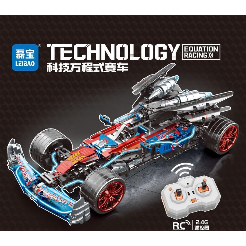 LEIBAO 8393 CÔNG NGHỆ ĐIỀU KHIỂN TỪ XA ĐUA XE THỨC SKYFIRE OPTIMUS PRIME bộ đồ chơi xếp lắp ráp ghép mô hình Technic Kỹ Thuật Công Nghệ Cao Mô Hình Phương Tiện 1052 khối