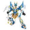 MINGDI LEIBAO K2013 2013 ĐẾ QUỐC ĐẠI TẦN BAI QI WU ANJUN MECHA bộ đồ chơi xếp lắp ráp ghép mô hình 625 khối