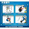 MINGDI LEIBAO K2013 2013 ĐẾ QUỐC ĐẠI TẦN BAI QI WU ANJUN MECHA bộ đồ chơi xếp lắp ráp ghép mô hình 625 khối
